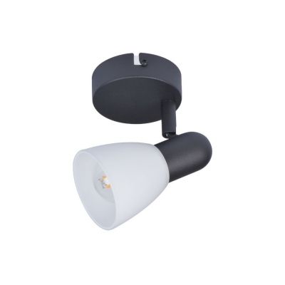 Rabalux Soma lampa podsufitowa 1x40 W czarna 73091