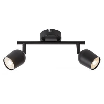 Rabalux Lianet lampa podsufitowa 2x15 W czarna 73102