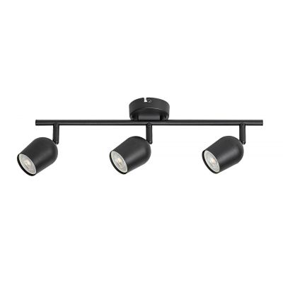 Rabalux Lianet lampa podsufitowa 3x15 W czarna 73103