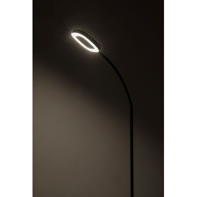 Rabalux Rader lampa stojąca 1x11W LED czarny/biały 74004