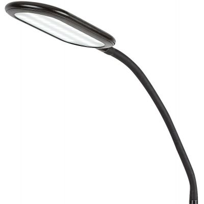 Rabalux Adelmo lampa stojąca 1x10W LED czarny/biały 74009