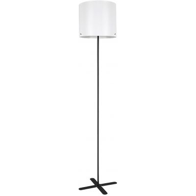 Rabalux Izander lampa stojąca 1x40W czarny/biały 74011