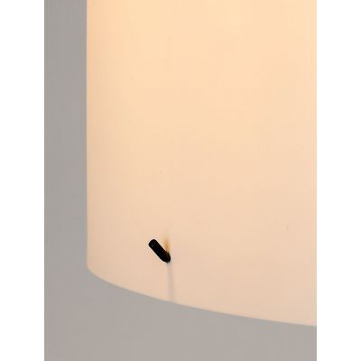 Rabalux Izander lampa stojąca 1x40W srebrny/biały 74012
