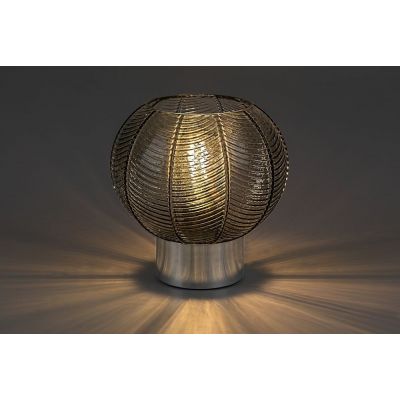 Rabalux Monet lampa stołowa 1x25W chrom 74017