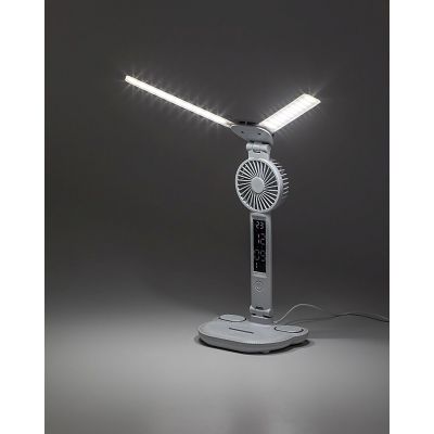 Rabalux Novilo lampa biurkowa 2x7 W biała 74030