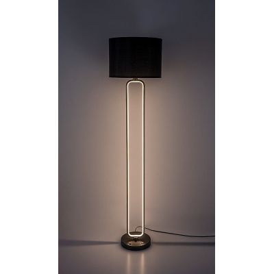 Rabalux Domiro lampa stojąca 1x60 W czarna/złota 74043
