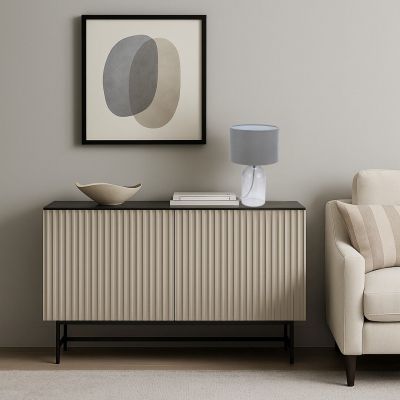 Rabalux Luxin lampa stołowa 1x40 W szara 74047