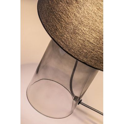 Rabalux Luxin lampa stołowa 1x40 W szara 74047