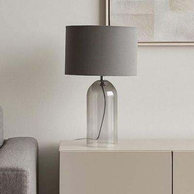 Rabalux Luxin lampa stołowa 1x40 W szara 74048