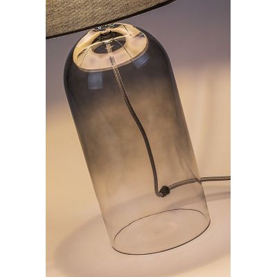 Rabalux Luxin lampa stołowa 1x40 W szara 74048