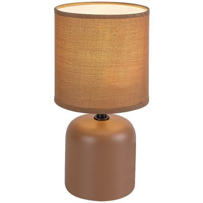 Rabalux Daphni lampa stołowa 1x40 W brązowa 74054