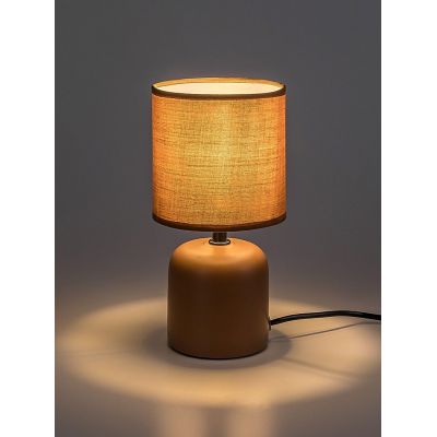 Rabalux Daphni lampa stołowa 1x40 W brązowa 74054