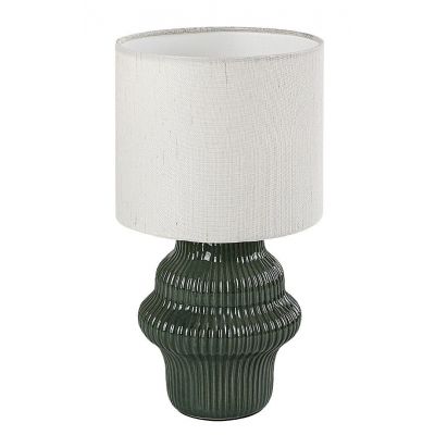 Rabalux Glimo lampa stołowa 1x40 W biała/zielona 74059