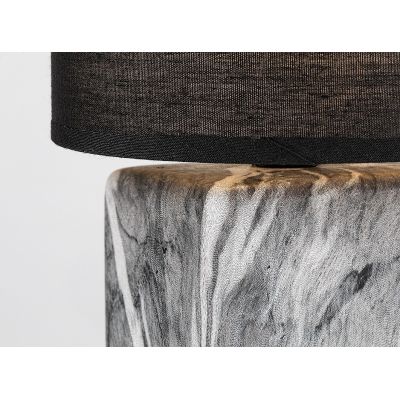 Rabalux Nalisa lampa stołowa 1x40 W czarna 74068