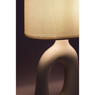 Rabalux Sylira lampa stołowa 1x40 W biała 74070