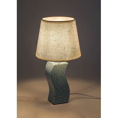 Rabalux Dayami lampa stołowa 1x40 W niebieska/beżowa 74074