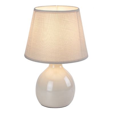 Rabalux Ingrid lampa stołowa 1x40 W beżowa 74076