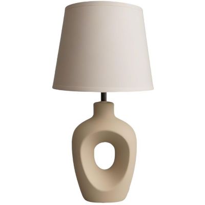 Rabalux Madelor lampa stołowa 1x25 W beżowa 74079