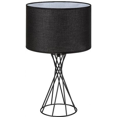 Rabalux Nivra lampa stołowa 1x40 W czarna 74082