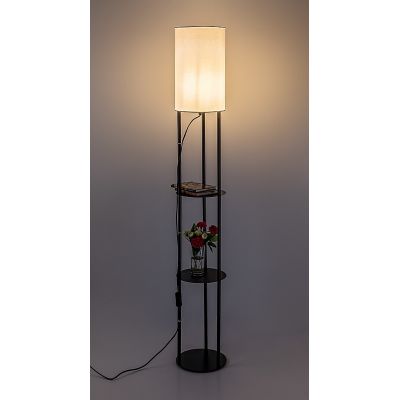 Rabalux Bronn lampa stojąca 1x40 W czarna 74106