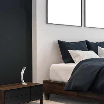 Rabalux Jarnelle lampa stołowa 1x12 W chrom 74196