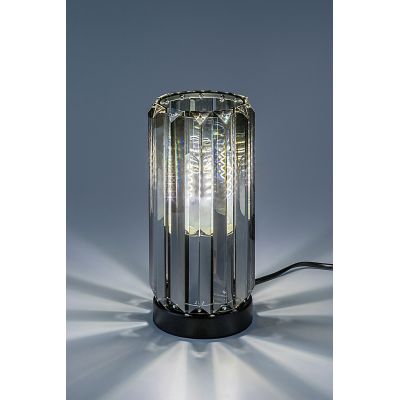 Rabalux Veness lampa stołowa 1x40 W czarna-przydymiona 74206