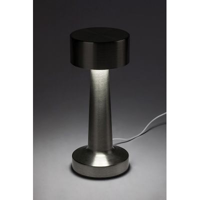 Rabalux Senan lampa stołowa 1x2,7 W biała-srebrna 74208