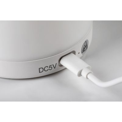 Rabalux Tipy lampa stołowa 1x0,8 W biała 74209