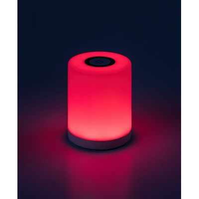 Rabalux Tipy lampa stołowa 1x0,8 W biała 74209