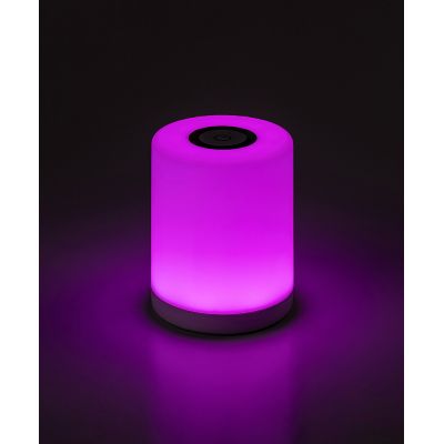 Rabalux Tipy lampa stołowa 1x0,8 W biała 74209