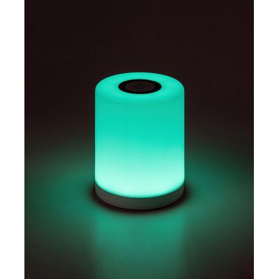 Rabalux Tipy lampa stołowa 1x0,8 W biała 74209