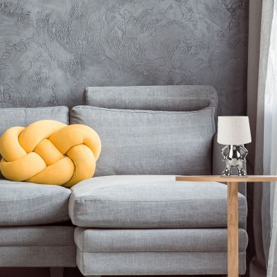 Rabalux Smurfy lampa stołowa 1x40 W srebrna-kremowa 74216