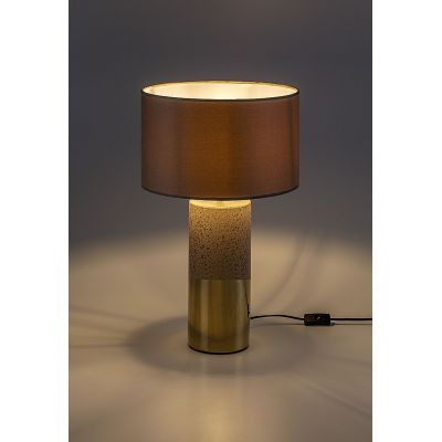 Rabalux Yelda lampa stołowa 1x40 W złota-brązowa 74219