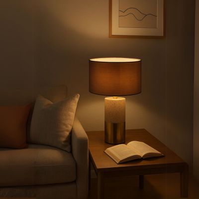 Rabalux Yelda lampa stołowa 1x40 W złota-brązowa 74219