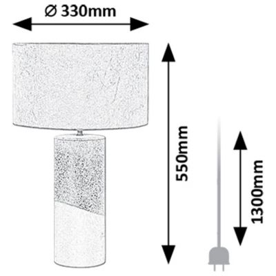 Rabalux Yelda lampa stołowa 1x40 W złota-brązowa 74219