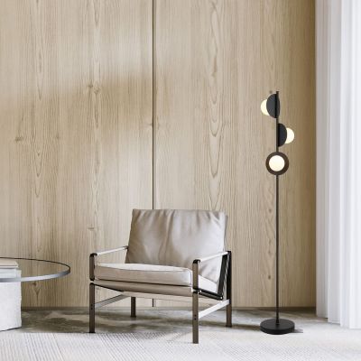 Rabalux Jules lampa stojąca 3x5 W biała-czarna 74223