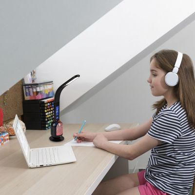 Rabalux Figen lampka RGB 1x5 W biała-czarna 74230