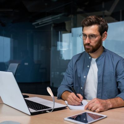 Rabalux Tafi lampa biurkowa 1x2 W biała 74238