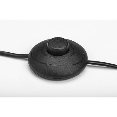 Rabalux Narmin lampa stojąca 1x40 W czarna-beżowa 74240