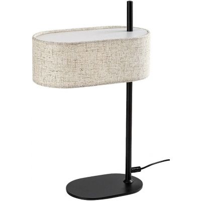 Rabalux Narmin lampa stołowa 1x40 W czarna-beżowa 74241