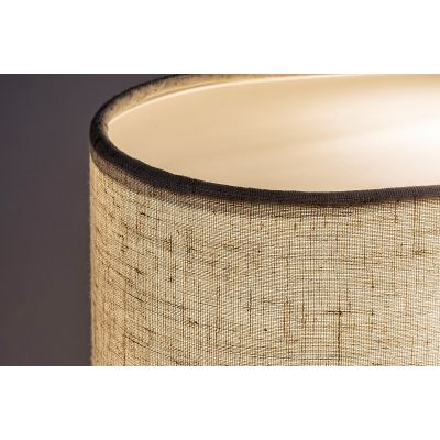 Rabalux Narmin lampa stołowa 1x40 W czarna-beżowa 74241