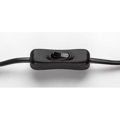 Rabalux Narmin lampa stołowa 1x40 W czarna-beżowa 74241