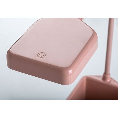 Rabalux Arvid lampa biurkowa 1x6 W biała-różowa 74245