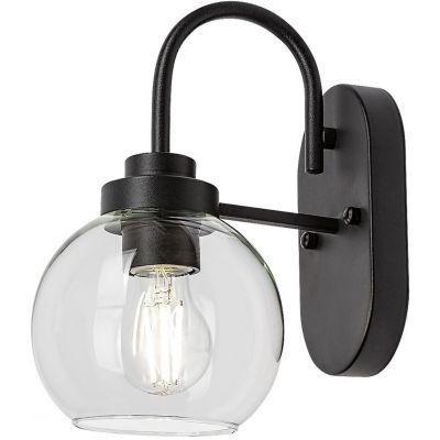 Outlet - Rabalux Tirina kinkiet 1x15W czarny mat 75005