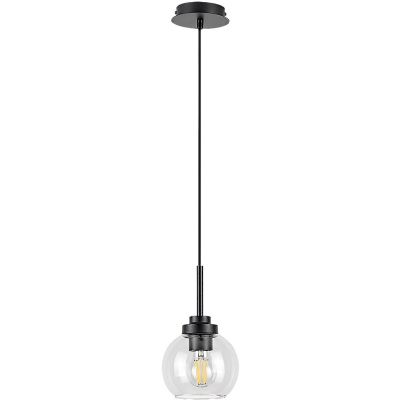 Rabalux Tirina lampa wisząca 1x15 W czarna 75006