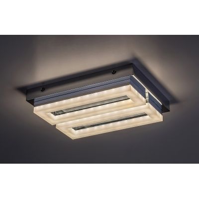 Rabalux Blas lampa podsufitowa 24 W biała-chrom 75020