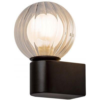 Rabalux Colzar kinkiet 1x3,5 W czarny-przezroczysty 75021