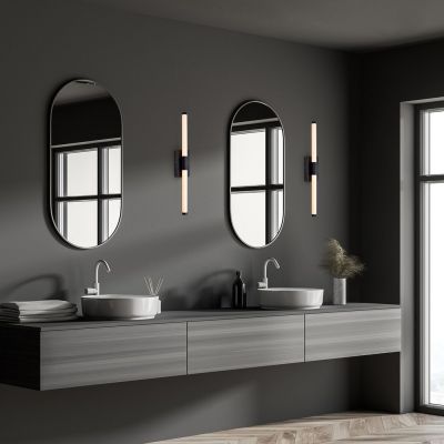 Rabalux Tilora kinkiet 2x8 W biały-czarny 75045