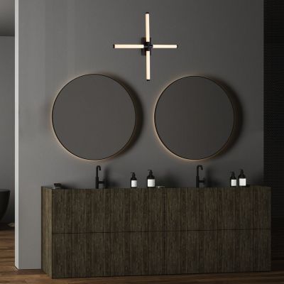 Rabalux Tilora kinkiet 4x16 W biały-czarny 75046