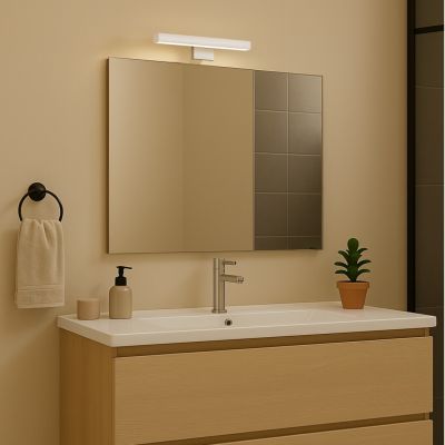 Rabalux Oliro kinkiet 1x4 W biały-chrom 75047